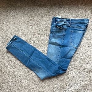 Abercrombie & Fitch Harper low rise super skinny size 4